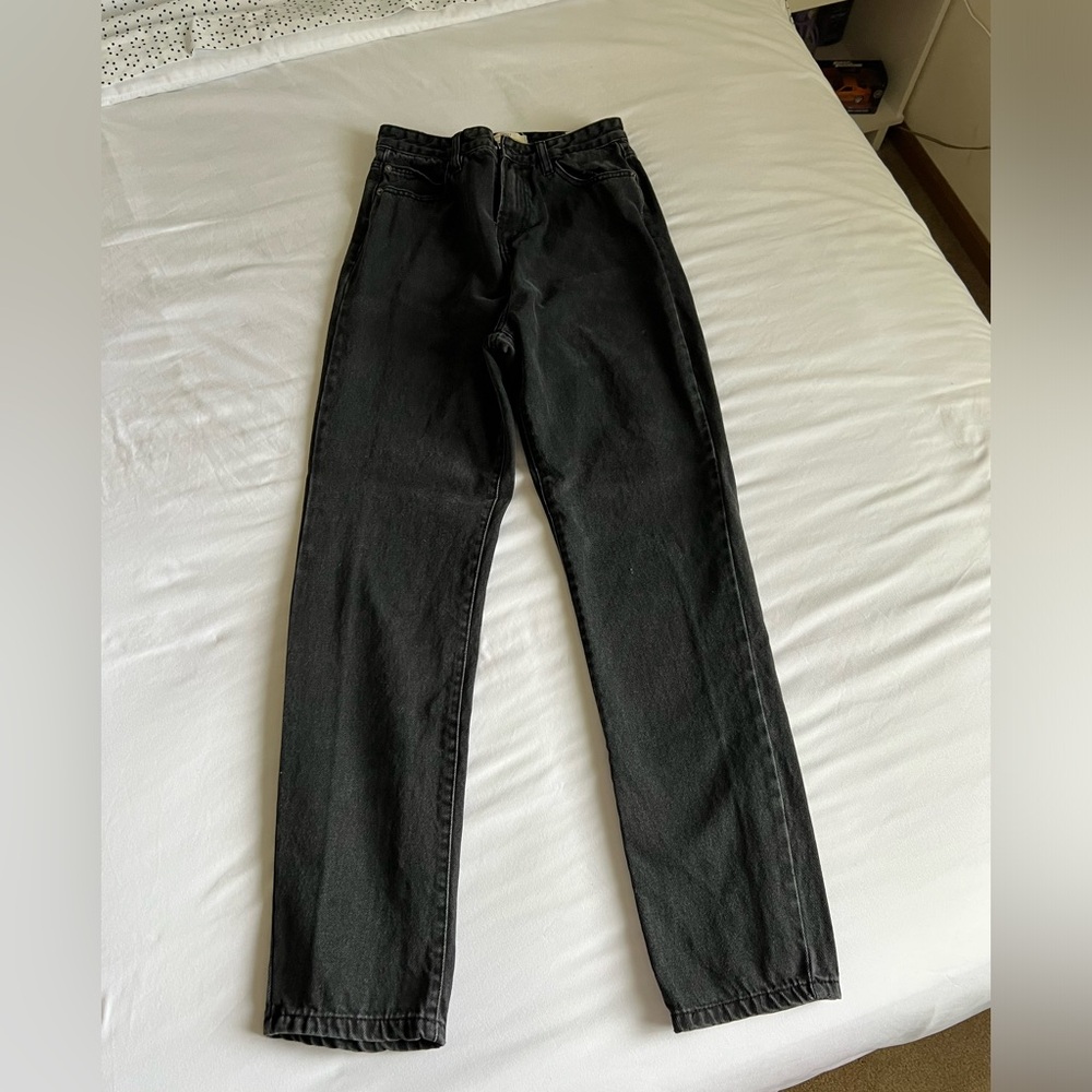 ASOS black mom jeans 6tall